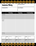 One Subject Weekly Lesson Plan