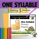 One-Syllable Phonics Roll & Read Bundle |Decoding Games| P
