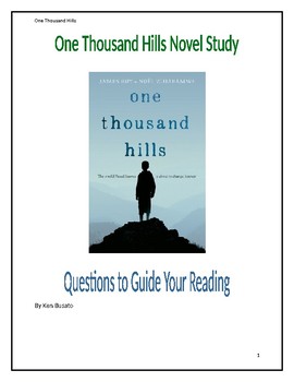 Preview of One Thousand Hills Novel Study