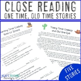 Close Reading Comprehension Passages and Questions - Stori