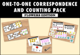 One-To-One Correspondence and Counting Pack | Flower Edition |