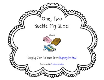 Preview of One, Two Buckle My Shoe Song Book