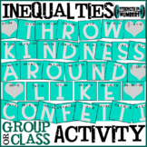 One & Two Step Inequalities Kindness Quote Whole Class Activity