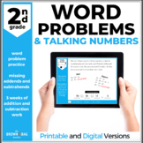 One & Two-Step Word Problems:  2nd Grade Number Talks Prompts
