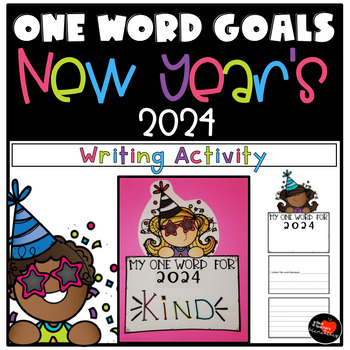 Preview of One Word Goals New Year's 2024 (UPDATED) | PRINT