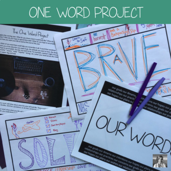 One Word Project by Spark Creativity | Teachers Pay Teachers