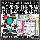 New Years 2024 One Word Resolutions Activities January New