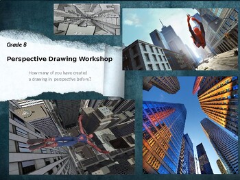 One and Two Point Perspective Drawing Powerpoint by Yvonne Claire