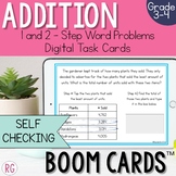 One and Two Step Addition Word Problems Boom Cards™