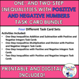 One -and Two-Step Inequalities with Positive and Negative 