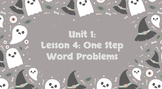One and Two Step Word Problems