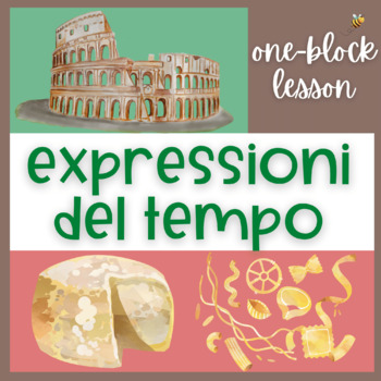 Preview of One-block lesson: Italian Weather Expressions lesson & Magic Reveal