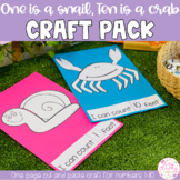 One is a Snail, Ten is a Crab | Craft Pack