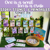 One is a Snail, Ten is a Crab | Story Stone Printables and