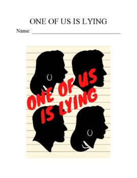 Preview of One of Us is Lying- Chapter-by-Chapter Comprehension Questions