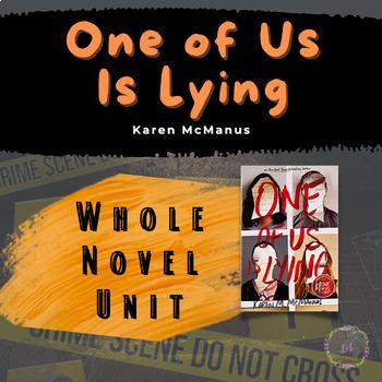 Preview of One of Us is Lying Full Novel Unit Bundle