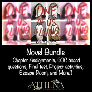 Preview of One of Us is Lying Novel Bundle