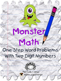 One step word problems with two digit numbers