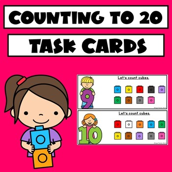Preview of One to One Correspondence | Counting to 20 with Snap Cubes