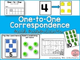 One to One Correspondence! Counting with Math Manipulative