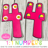 One to One Correspondence Number Posters