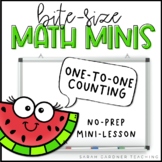 One-to-One Counting | Math Mini-Lesson | PowerPoint & Goog
