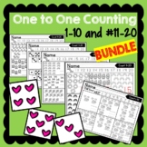 One to one counting 1-20 bundle