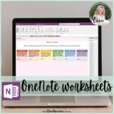 OneNote Worksheet Templates