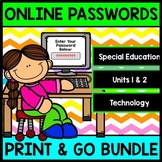 Online Accounts - Passwords - Technology - Special Educati