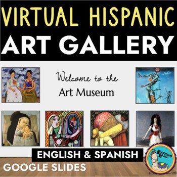 Preview of Online Art Gallery Hispanic Art English & Spanish
