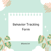 Online Behavior Tracking Form
