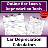 Online Car Depreciation Calculators