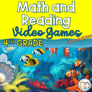 Preview of Fun Reading Activities for 4th Graders with Fun Math Activities for 4th Graders