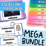 English Vocabulary Flashcard Mega Bundle for Online and Cl