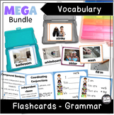 English Vocabulary Flashcard Mega Bundle for Online and Cl