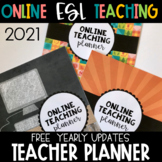 Planner | Editable Binder Covers and Spines | Online Teaching