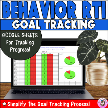 Preview of Behavior RTI/MTSS Goal Tracking Data Collection: Digital Electronic Online Form