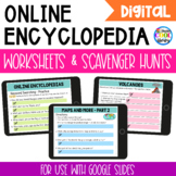 Online Encyclopedia Research Activities - Digital for Goog