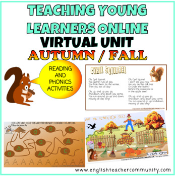 Online English Teaching for Young Children Autumn-Fall unit by Claudia ETC