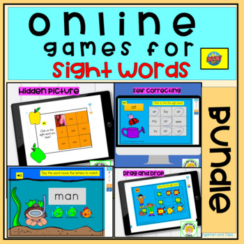 Preview of Sight Word Games for Kindergarten