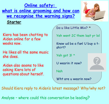 internet safety grooming