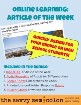 Preview of Online Learning: Article of the Week