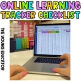 Online Learning Tracking Checklist Sheet - Distance Learning