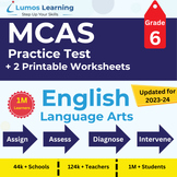Online MCAS Practice Tests + Worksheets, Grade 6 ELA - MCA