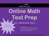 Online Math Test Prep for RIT Band 221 - 230 Set A