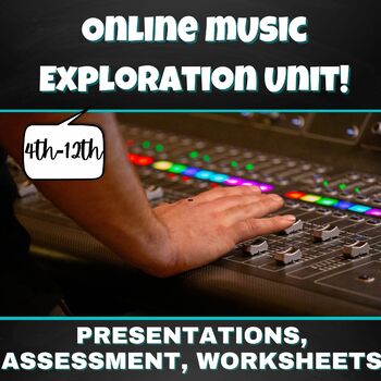 Preview of Online Music Exploration Unit (No- Student Tech Required!)