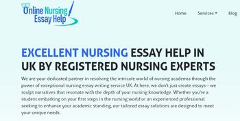 Preview of Online Nursing Essay Help