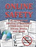 Online Safety, Digital Citizenship, Cyber Bullying and Surfing Safe Workbook