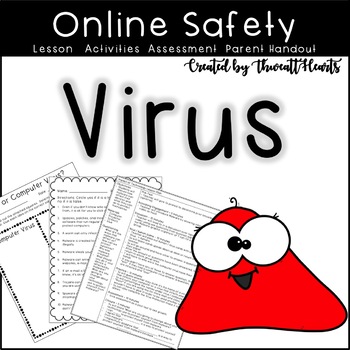 Preview of Online Safety Virus Lesson Plan