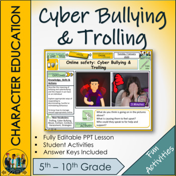 Preview of Online Safety and Cyber Bullying- Internet Safety + Digital Citizenship